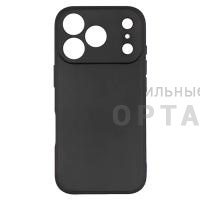 Чехол Soft-touch Black силиконовый в техпаке, Samsung S24 FE