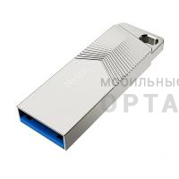 Флешка USB3.2  64GB  Netac  UM1  белый/серебро