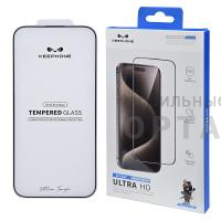 Стекло защитное KEEPHONE ULTRA HD, для iPhone 16 Pro (6.3)