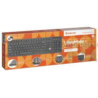 Беспроводная клавиатура Defender UltraMate SM-535 RU,черный,мультимедиа (1/20)